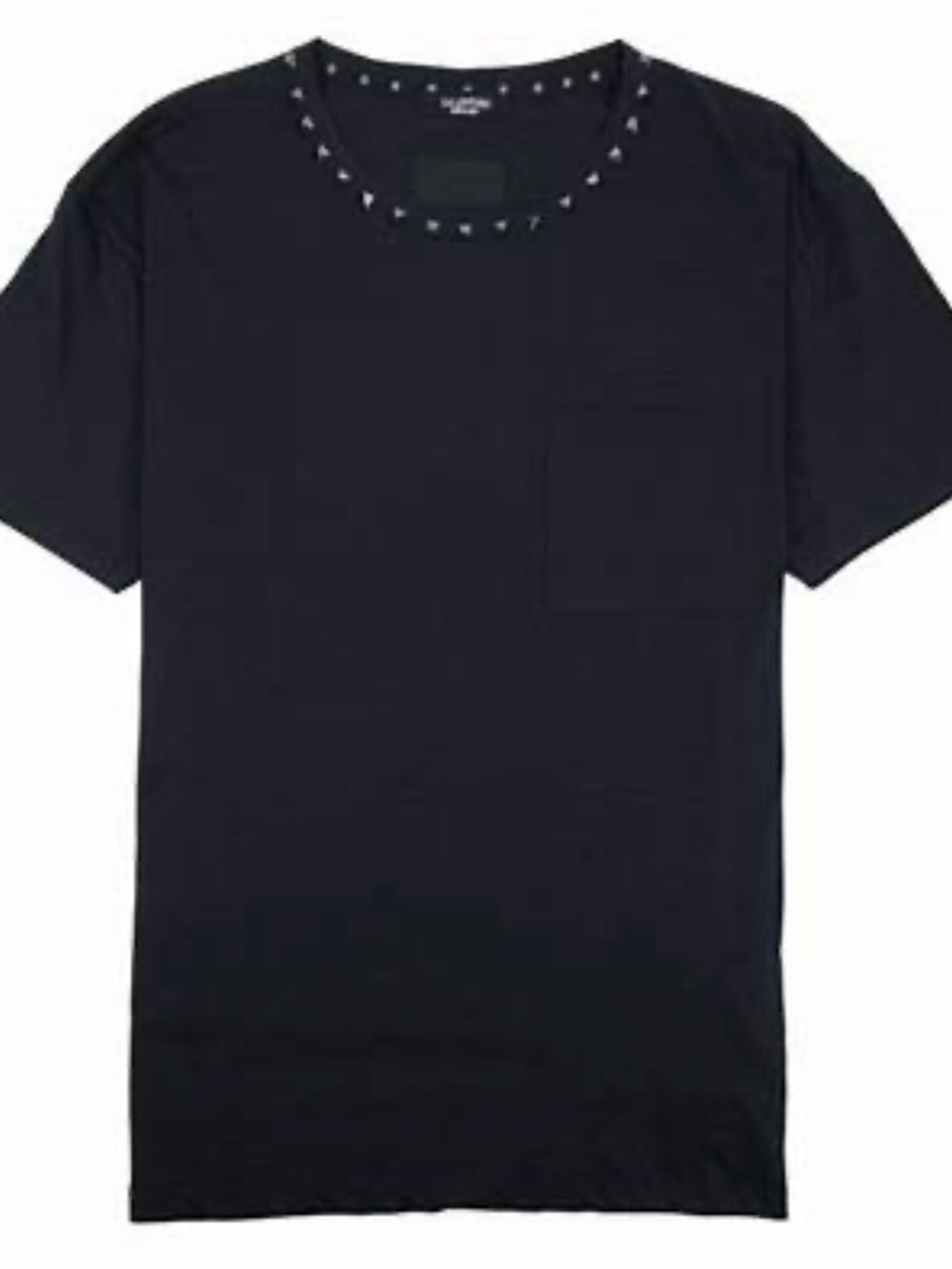 Valentino Garavani Black Rockstud  Crew Neck T-Shirt XS